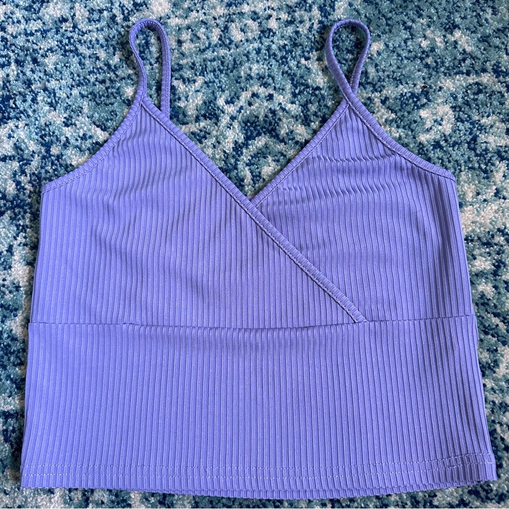 2/$20 | ROMWE | Purple Cropped Cami